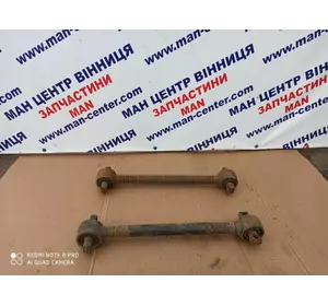 Тяга стабілізатора заднього моста із гумовим сайлентблоком МАН MAN Л2000 L2000 81432206216, 81432506014 Тяга стабілізатора заднього моста із гумовим сайлентблоком МАН MAN Л2000 L2000 81432206216, 81432506014